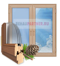 Деревянные окна в Звенигороде